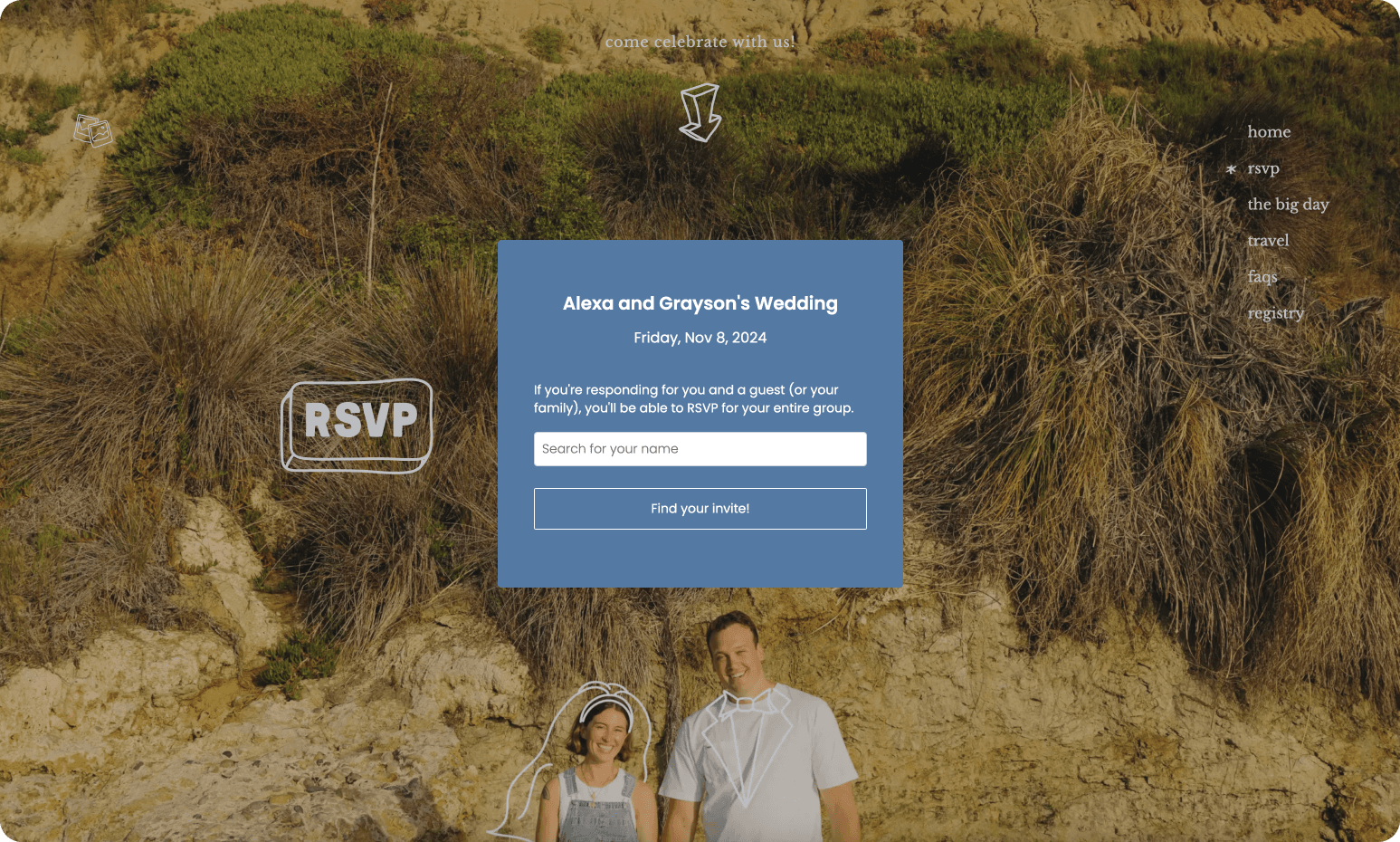 example rsvp