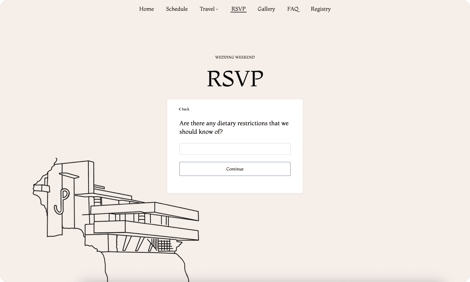 example rsvp