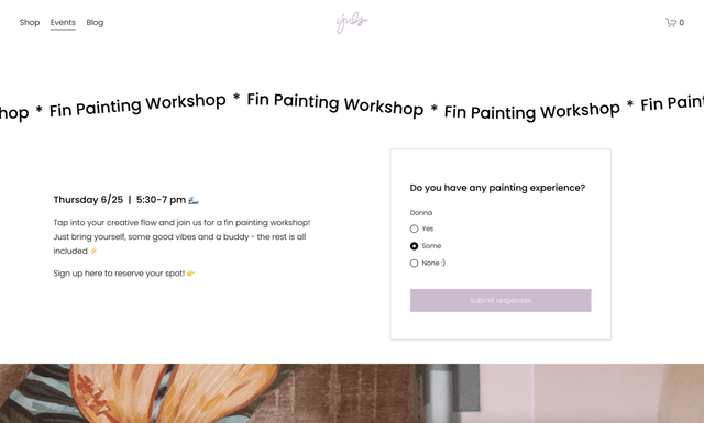 Classic RSVP example